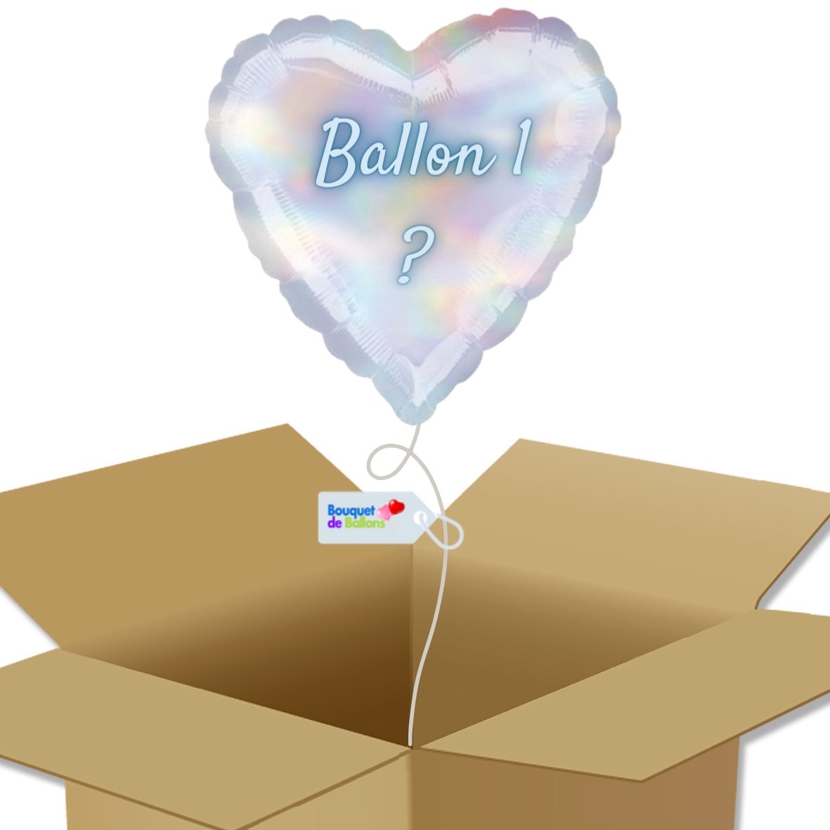 Ballon Cadeau - Joyeux Anniversaire Arc en Ciel - Livraison de ballon